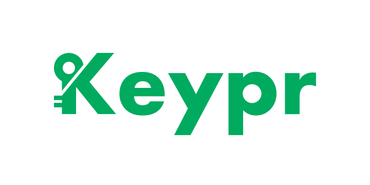 The logo of Keypr.