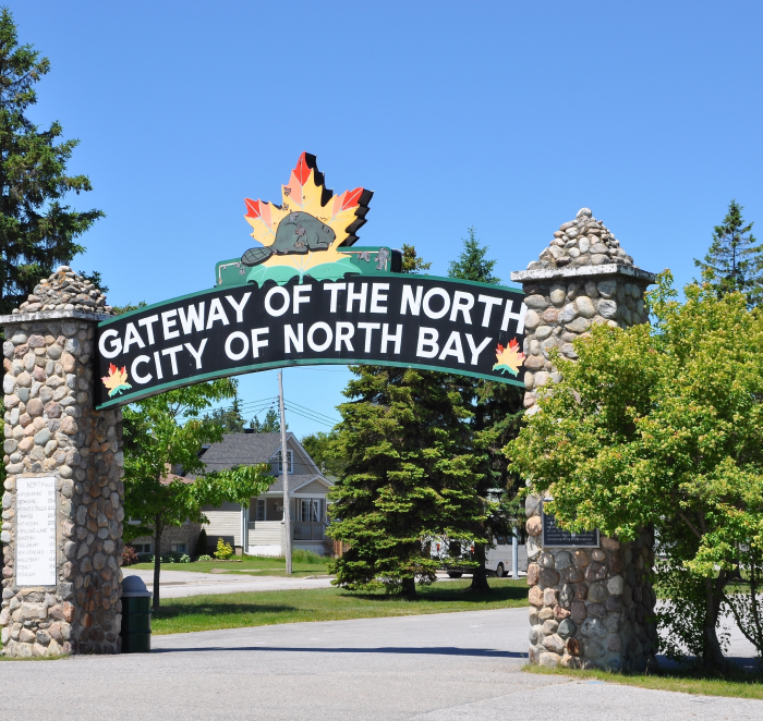 North Bay gateway of the North